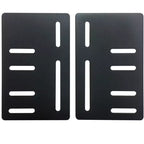 Kings Brand Bed Frame Headboard Bracket Modification Modi-Plate, Set of 2 Plates