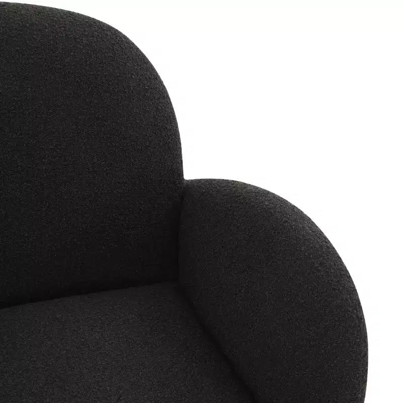 Poltrona d'Appoggio in Bouclé