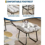Set Papasan per esterni con dondolo e poggiapiedi