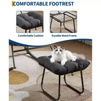Set Papasan per esterni con dondolo e poggiapiedi