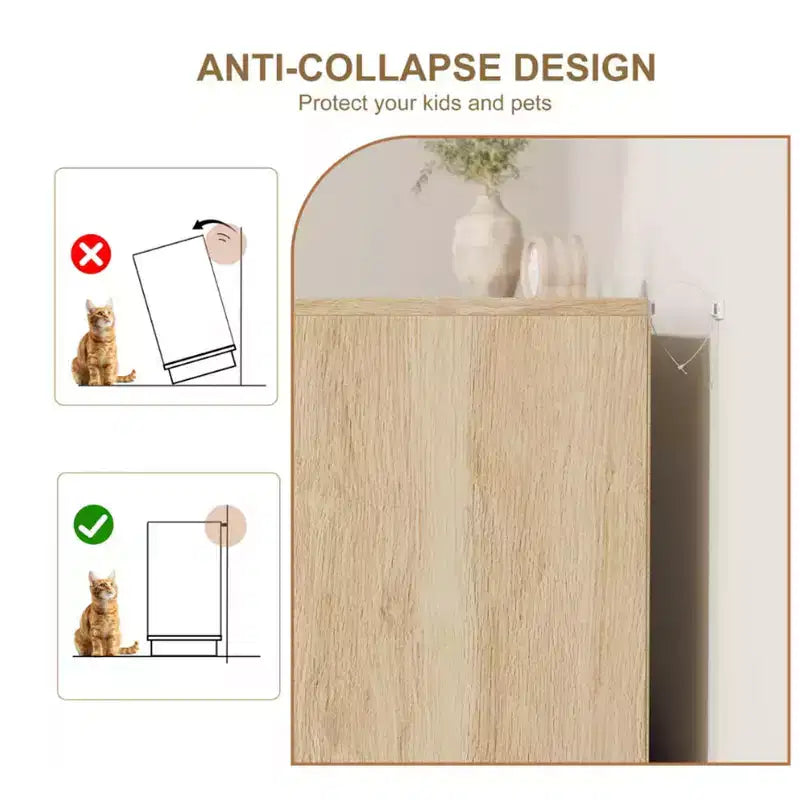 Cassettiera a 7 cassetti con pannelli frontali in rattan, larghezza 140 cm